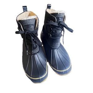 CHOOKA Women’s Ballard Buffalo Black Duck Boots Memory Foam Rubber Sole Size 9